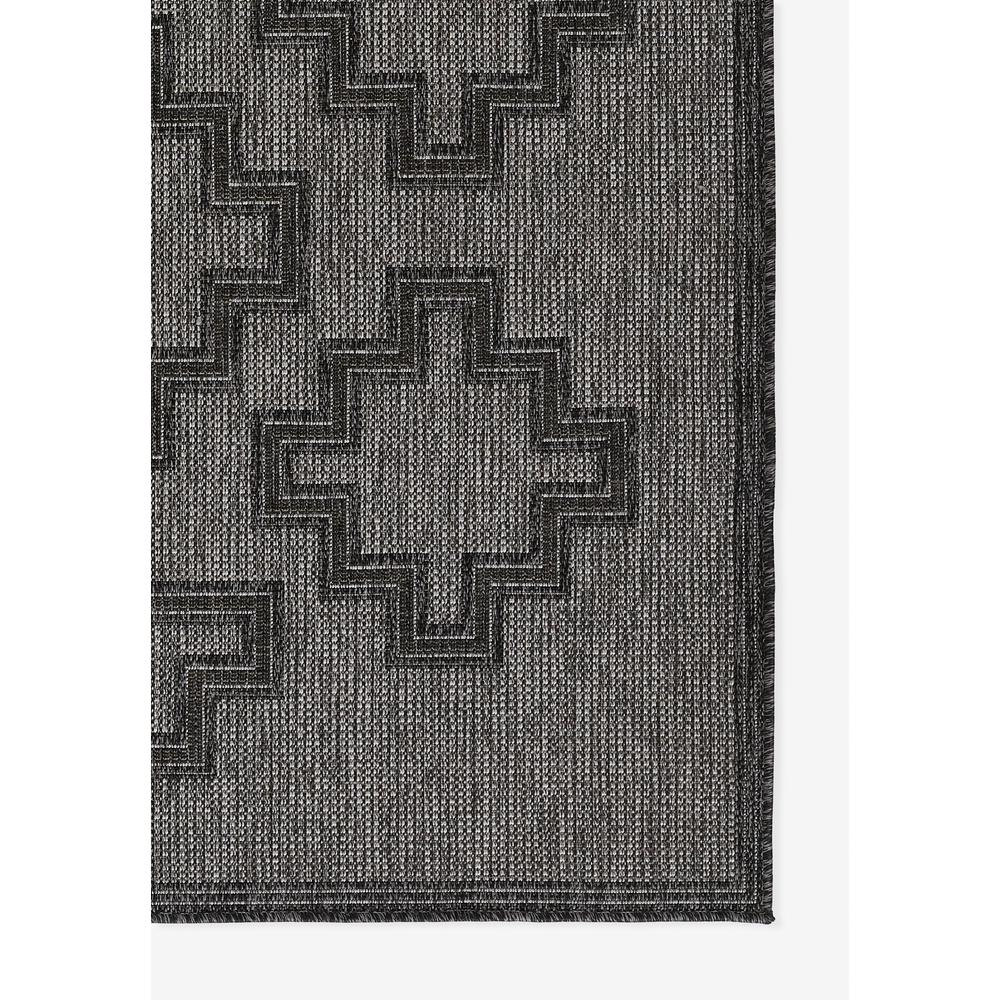 Transitional Rectangle Area Rug, Charcoal, 4'1" X 6'. Picture 2
