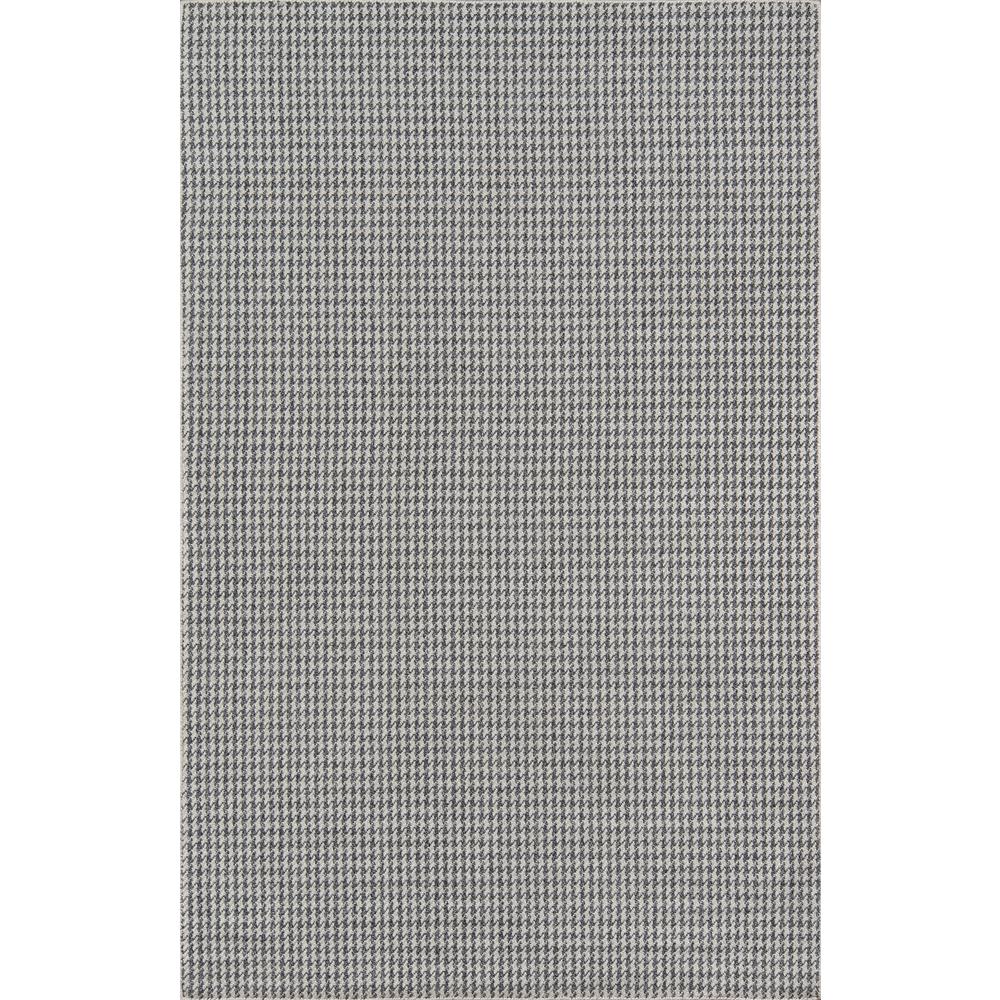 Houndstooth Area Rug, Charcoal, 9'6" X 13'6". The main picture.