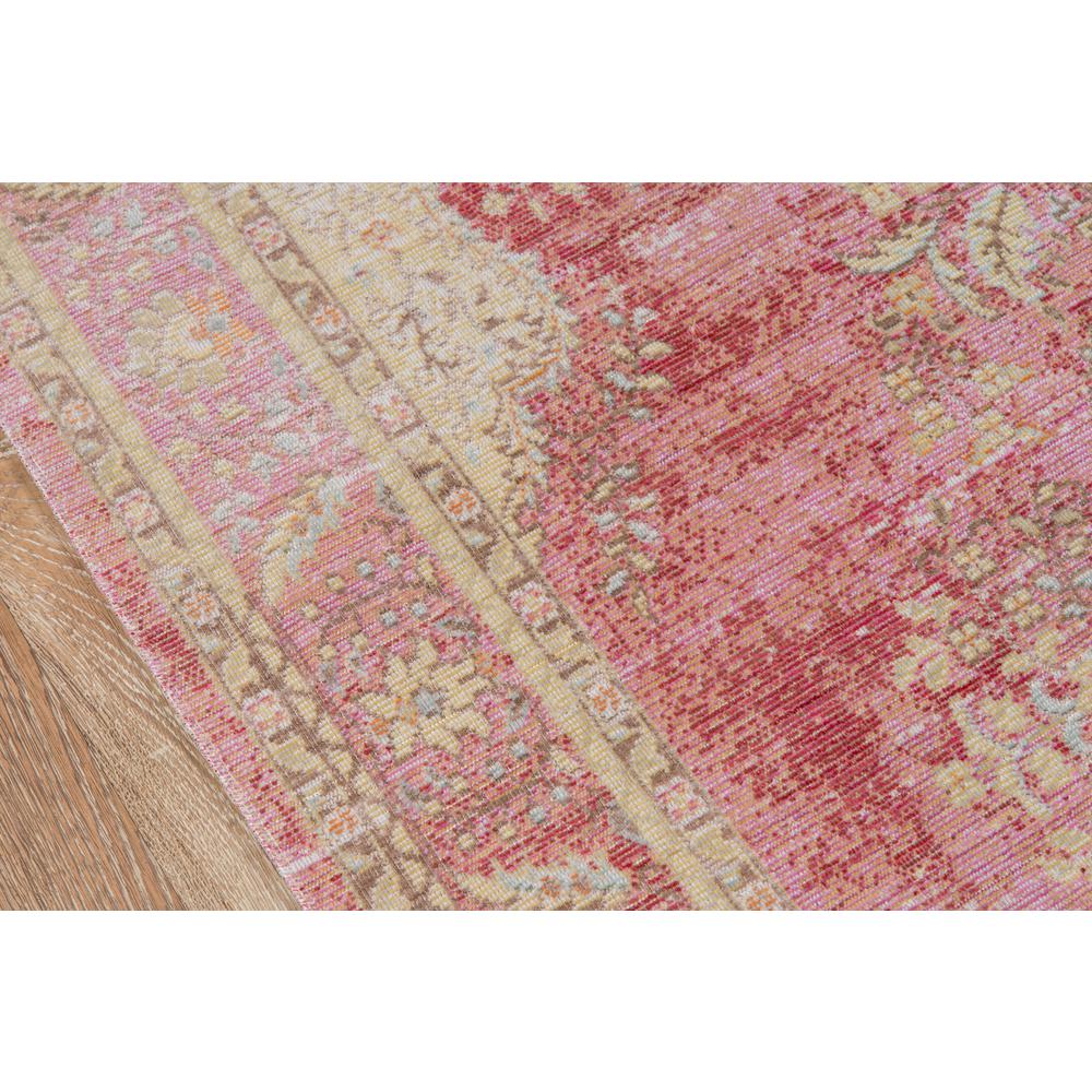 Traditional Rectangle Area Rug, Pink, 5'3" X 7'3". Picture 3