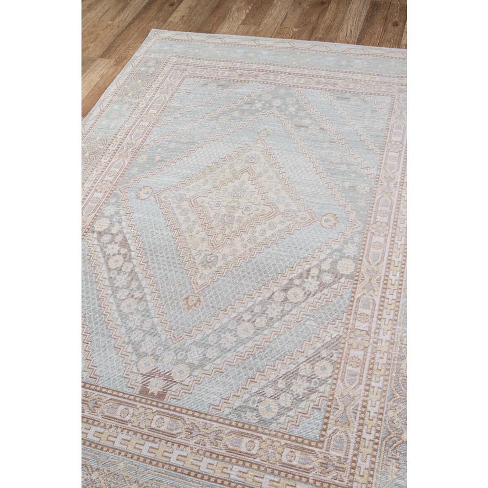 Traditional Rectangle Area Rug, Blue, 5'3" X 7'3". Picture 2
