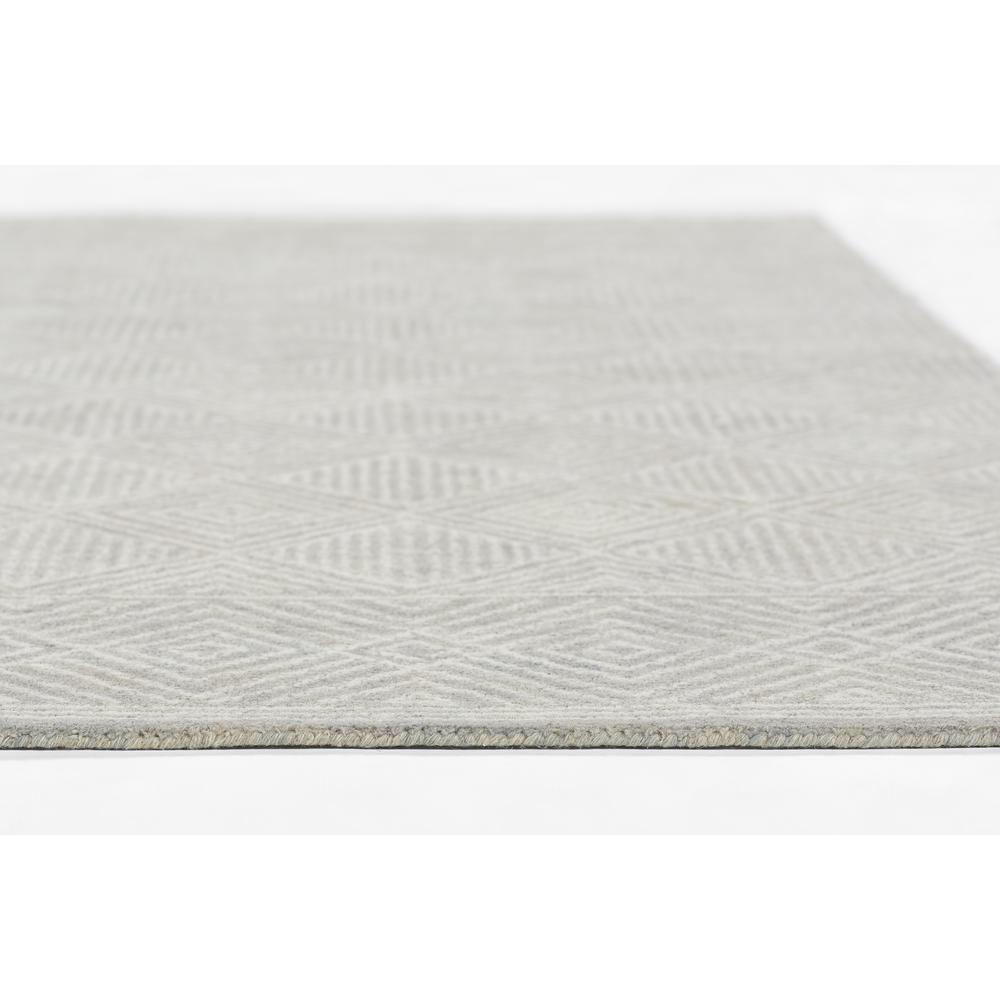 Contemporary Rectangle Area Rug, Grey, 5' X 8'. Picture 3