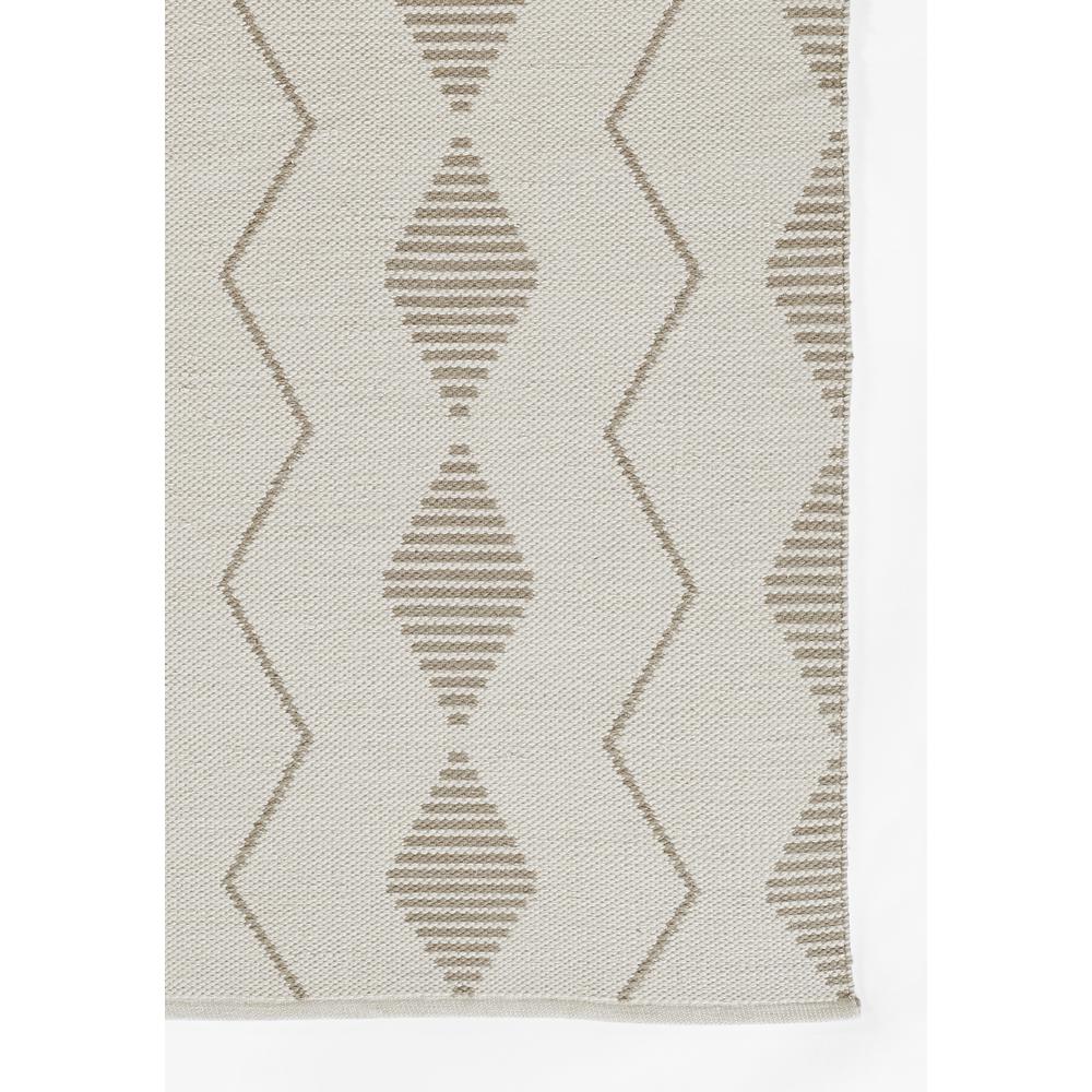 Contemporary Rectangle Area Rug, Ivory, 3'6" X 5'6". Picture 2