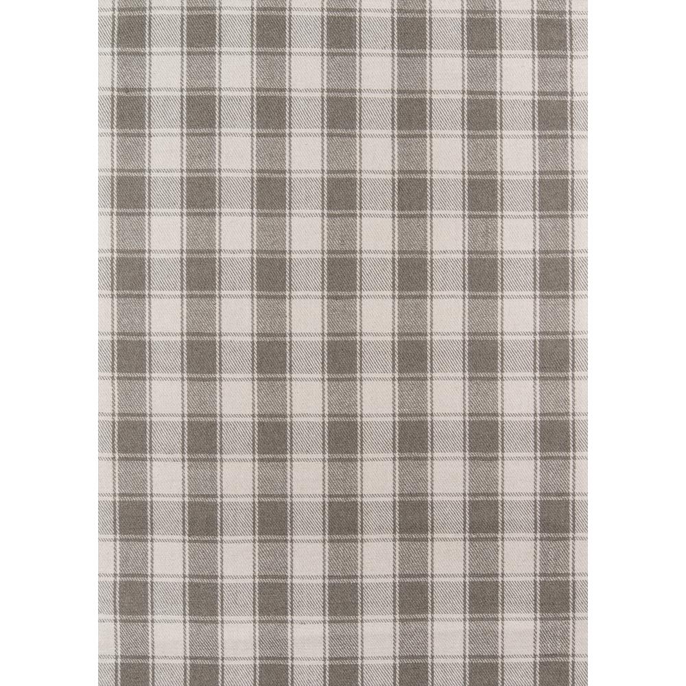 Modern Rectangle Area Rug, Grey, 5' X 8'. Picture 1