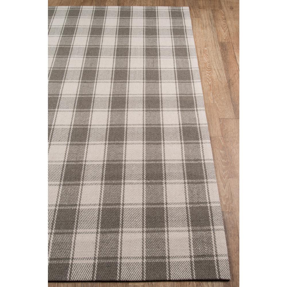 Modern Rectangle Area Rug, Grey, 5' X 8'. Picture 2