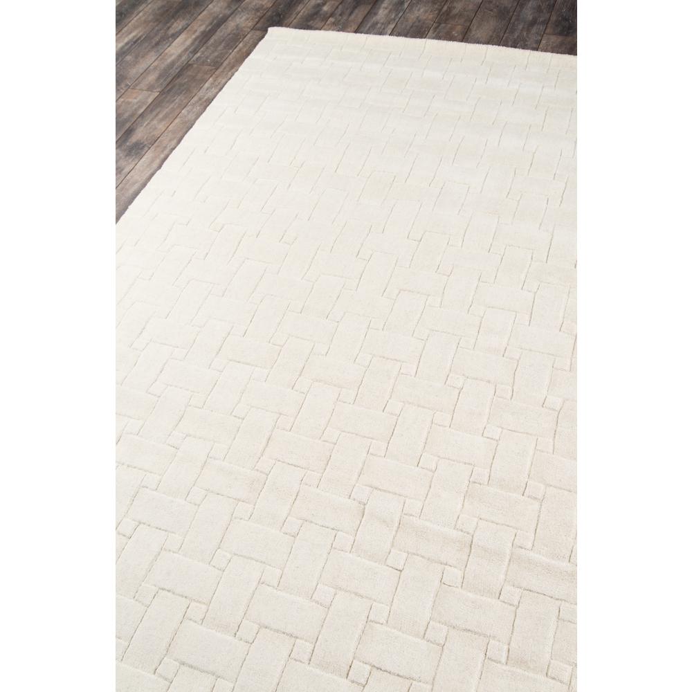 Contemporary Rectangle Area Rug, Ivory, 5' X 8'. Picture 2