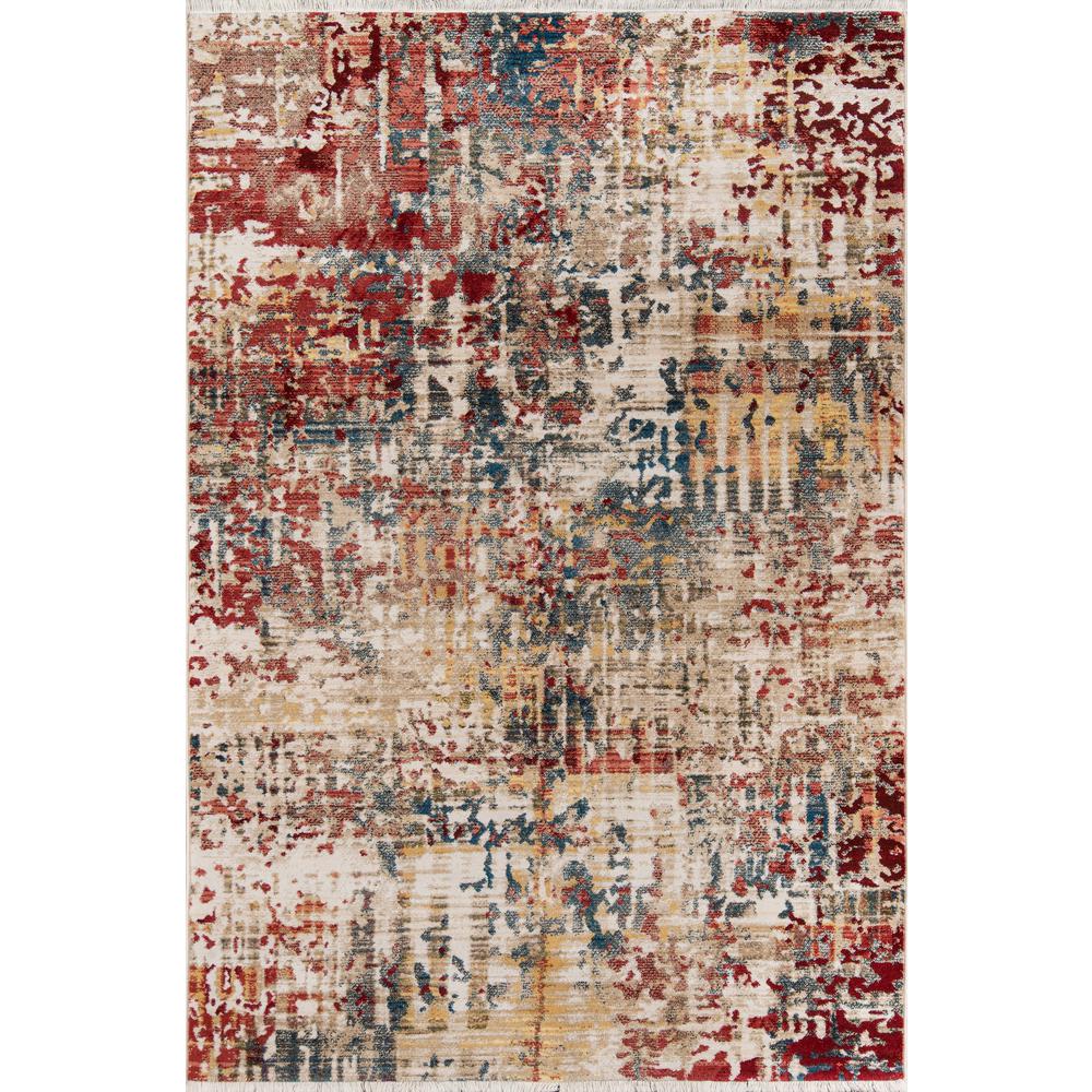 Transitional Rectangle Area Rug, Multi, 5' X 7'5". Picture 1
