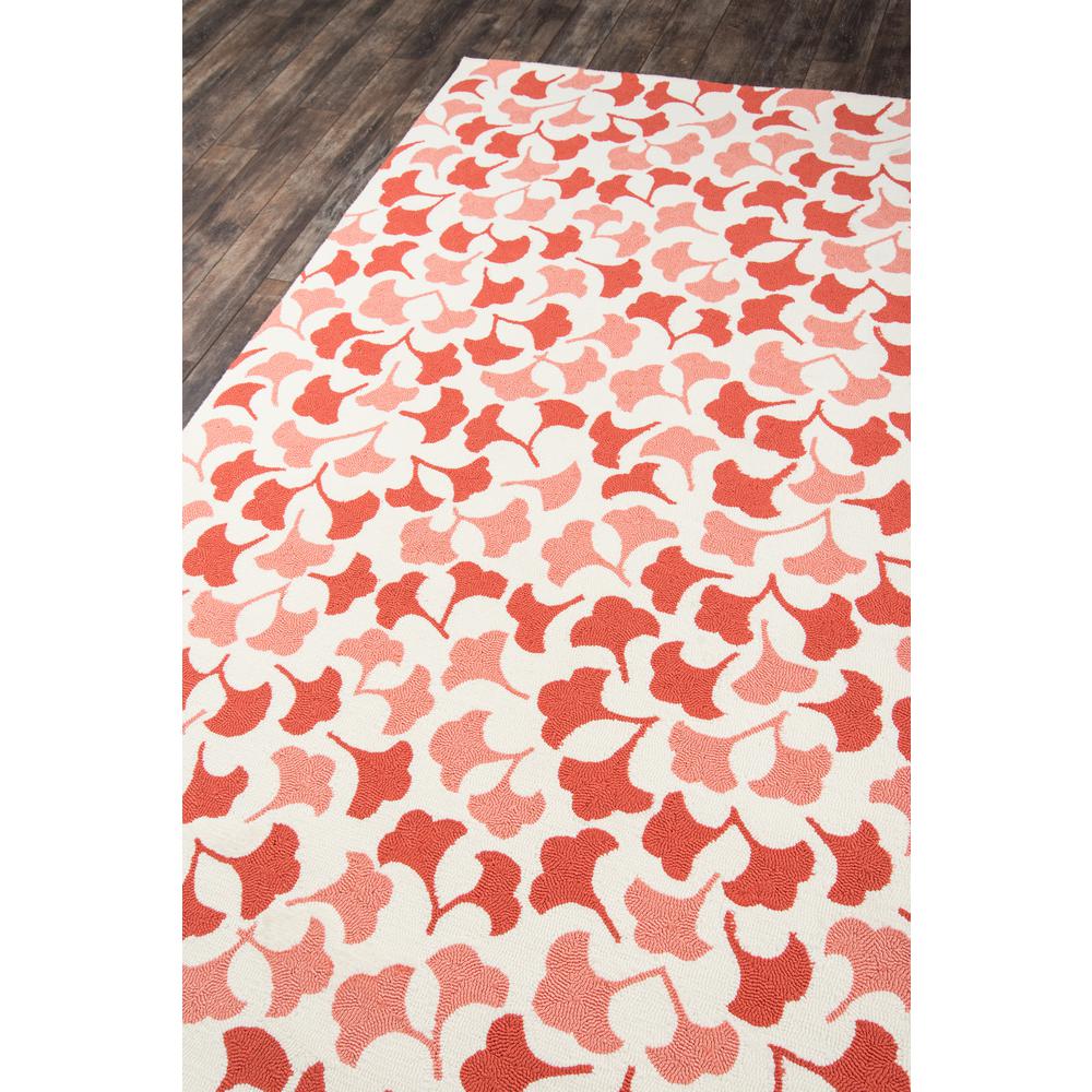 Contemporary Rectangle Area Rug, Red, 5' X 8'. Picture 2