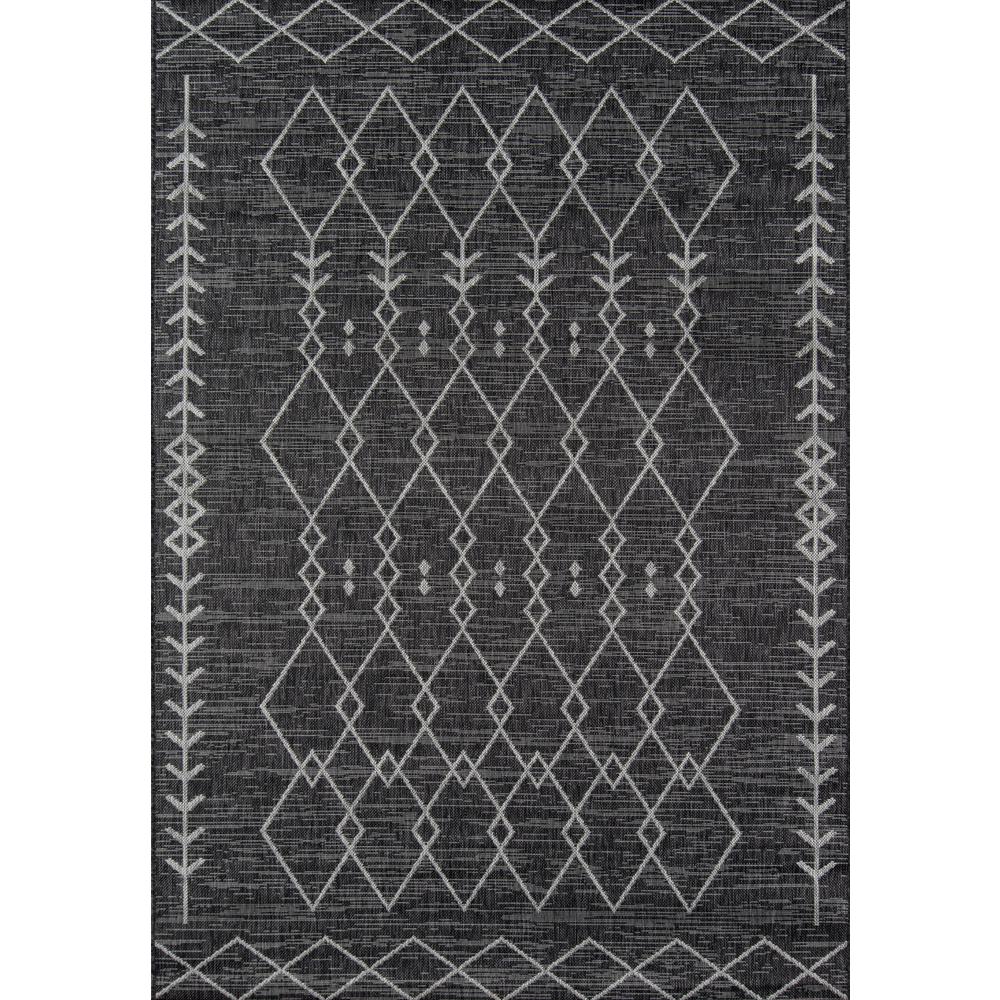 Villa Area Rug, Charcoal, 3'11" X 5'7". The main picture.