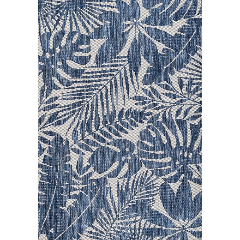 Transitional Runner Area Rug, Blue, 2'7" X 7'6" Runner. Picture 1