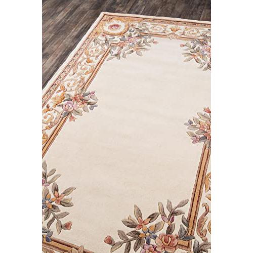 Transitional Runner Area Rug, Ivory, 2'3" X 8' Runner. Picture 2