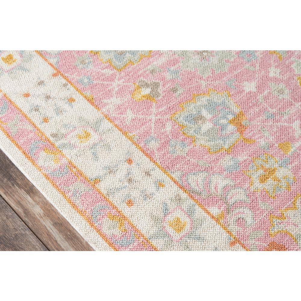 Traditional Rectangle Area Rug, Pink, 6'6" X 9'. Picture 3
