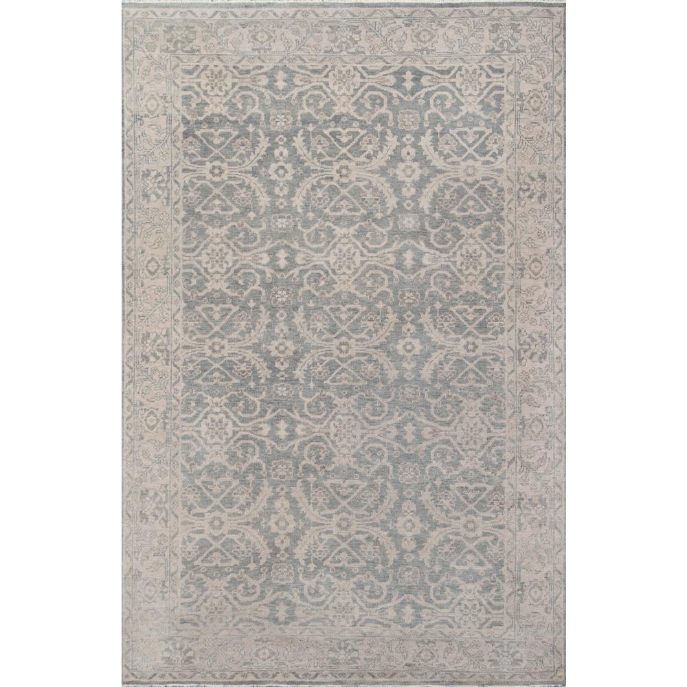 Traditional Rectangle Area Rug, Sage, 8'6" X 11'6". Picture 1