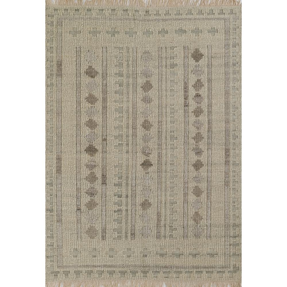 Traditional Rectangle Area Rug, Ivory, 5' X 8'. Picture 1