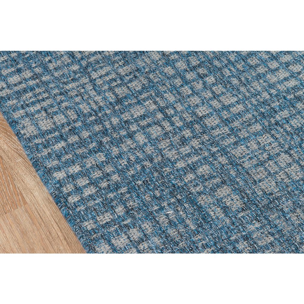 Contemporary Rectangle Area Rug, Blue, 3'11" X 5'7". Picture 3