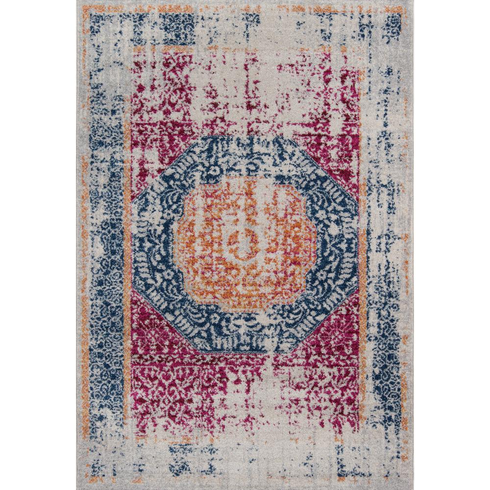 Traditional Rectangle Area Rug, Multi, 9'3" X 12'6". Picture 1