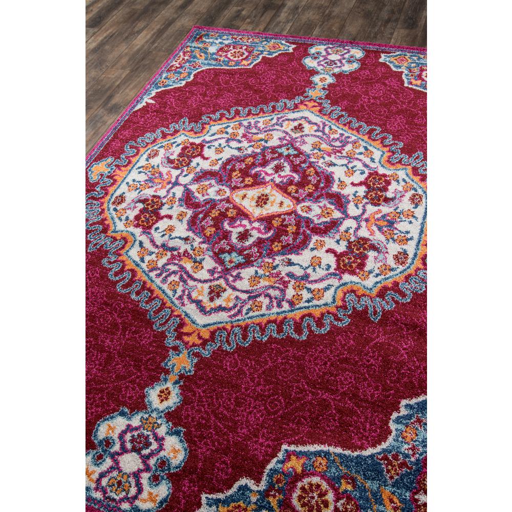 Traditional Rectangle Area Rug, Pink, 9'3" X 12'6". Picture 2