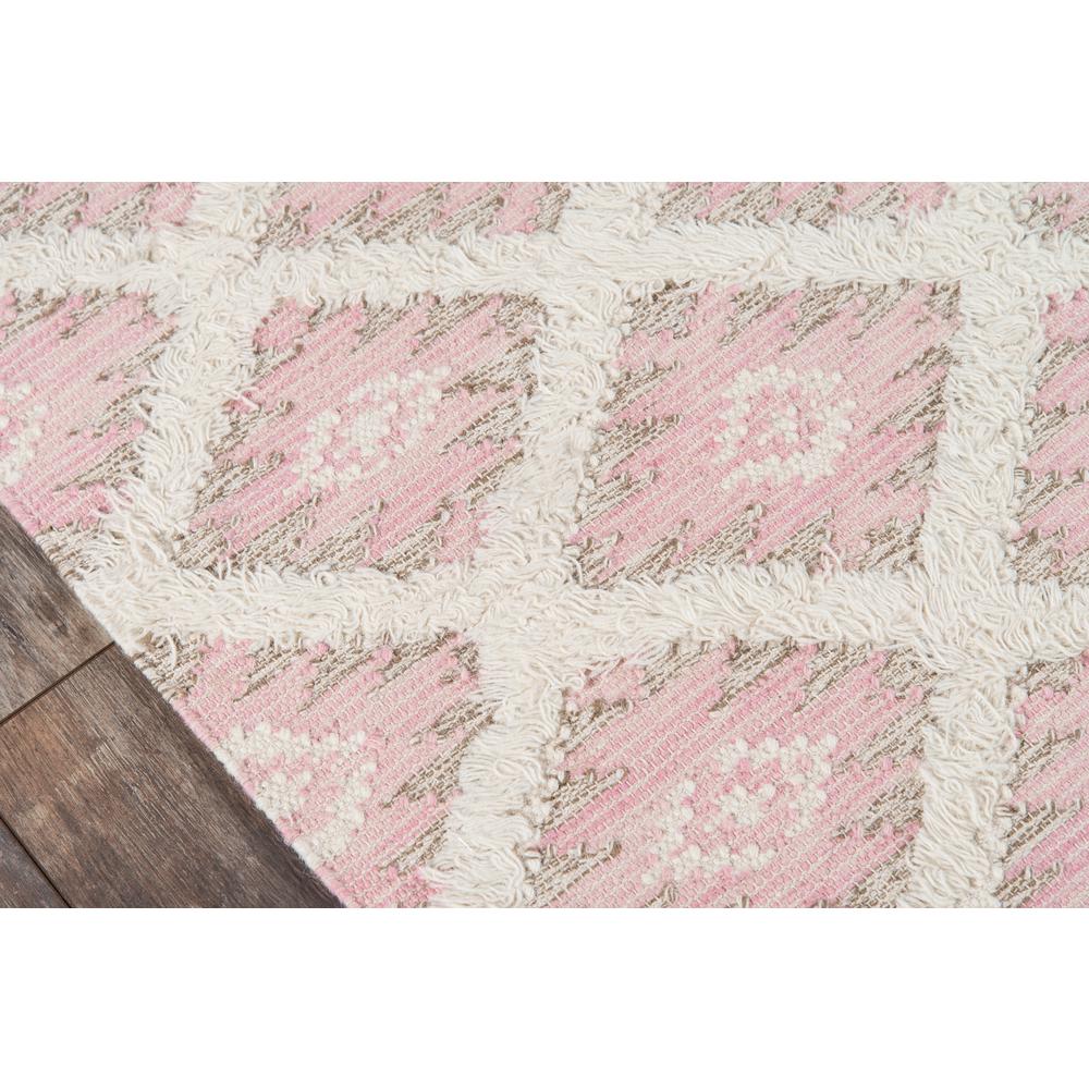 Contemporary Rectangle Area Rug, Pink, 7'6" X 9'6". Picture 3