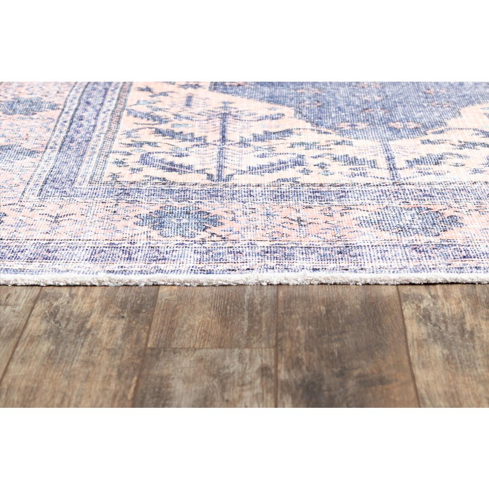 Traditional Rectangle Area Rug, Denim, 5' X 8'. Picture 3