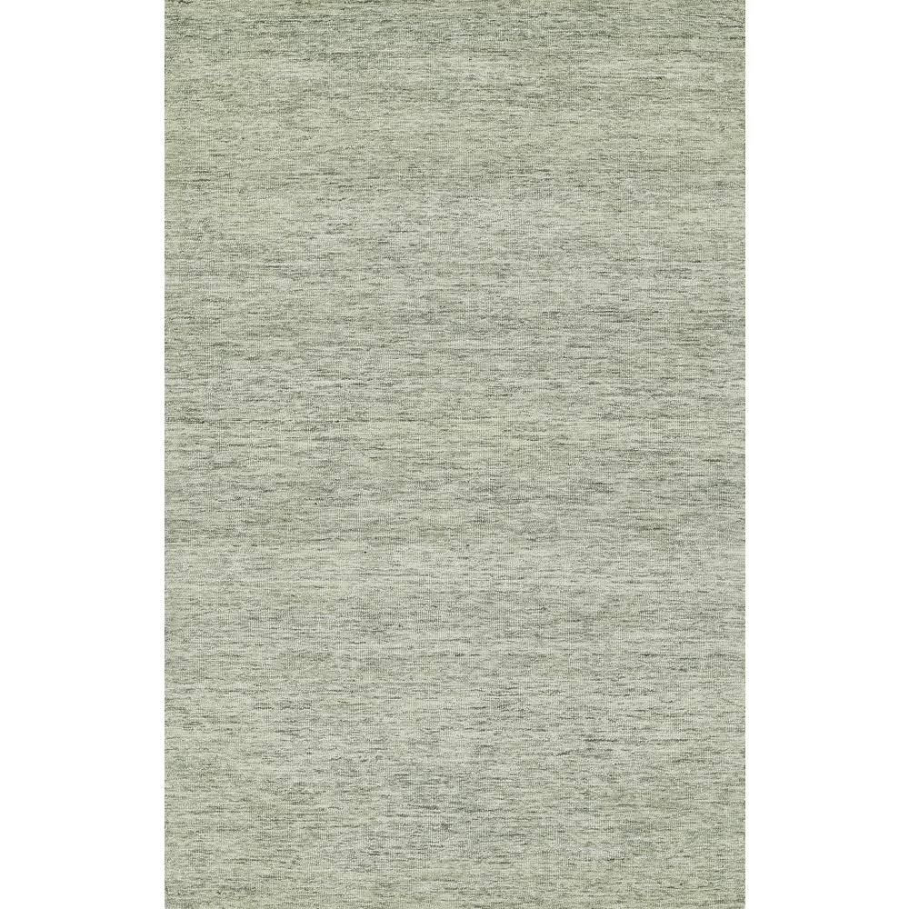 Contemporary Rectangle Area Rug, Sage, 5' X 8'. Picture 1