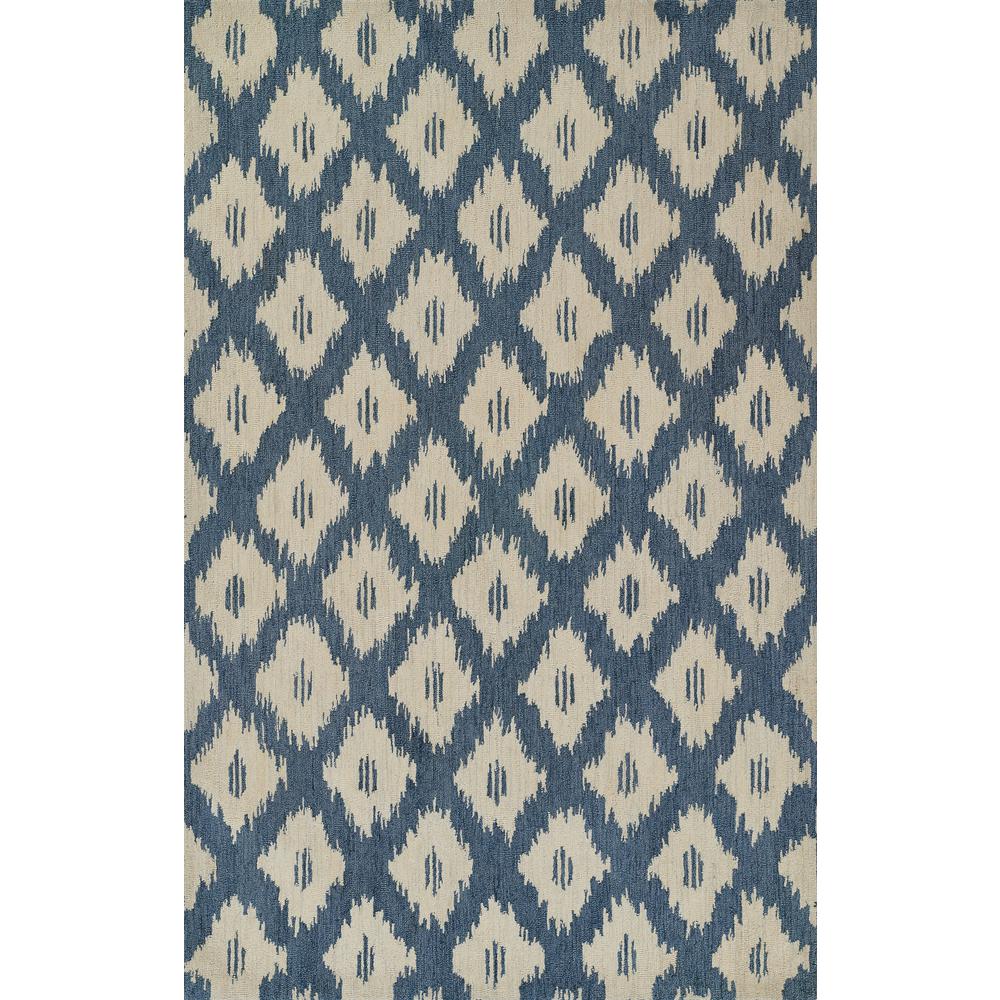 Transitional Rectangle Area Rug, Slate, 8' X 10'. Picture 1
