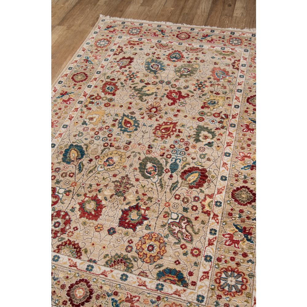 Traditional Rectangle Area Rug, Ivory, 5' X 7'5". Picture 2