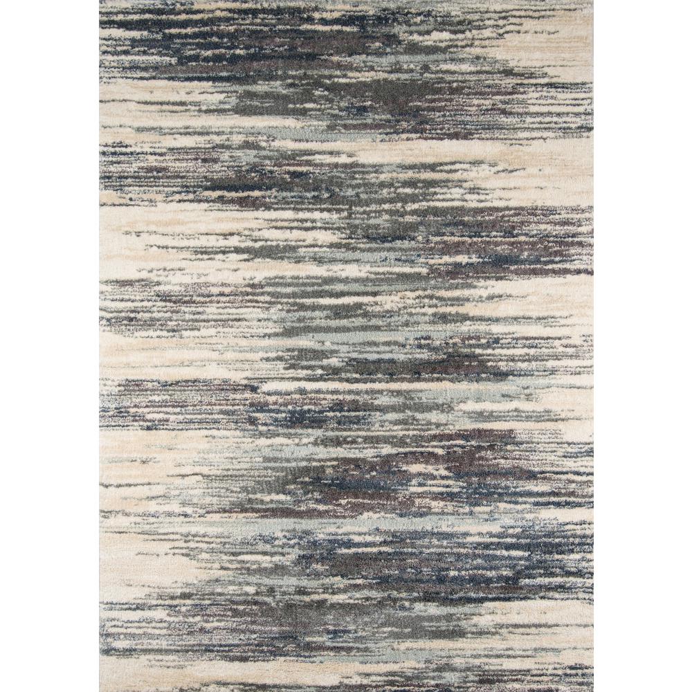 Contemporary Rectangle Area Rug, Grey, 7'10" X 9'10". Picture 1