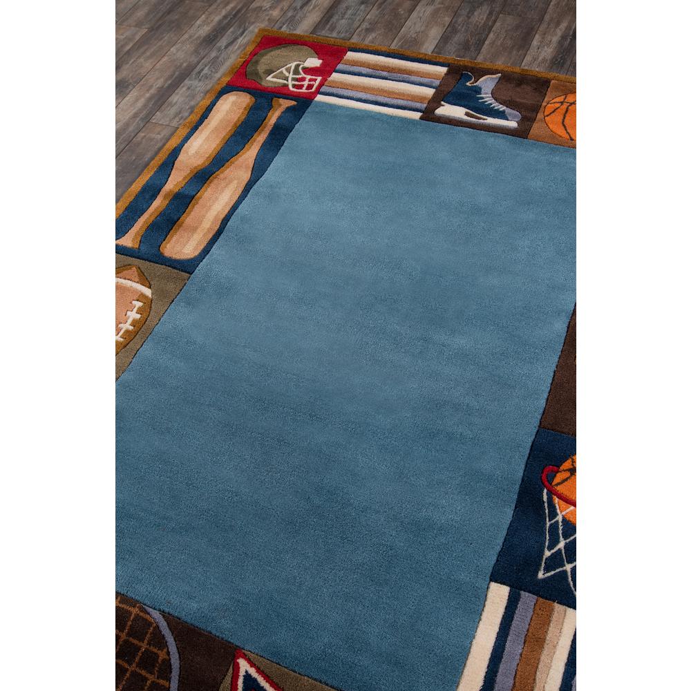Lil Mo Whimsy Area Rug, Denim, 5' X 7'. Picture 2