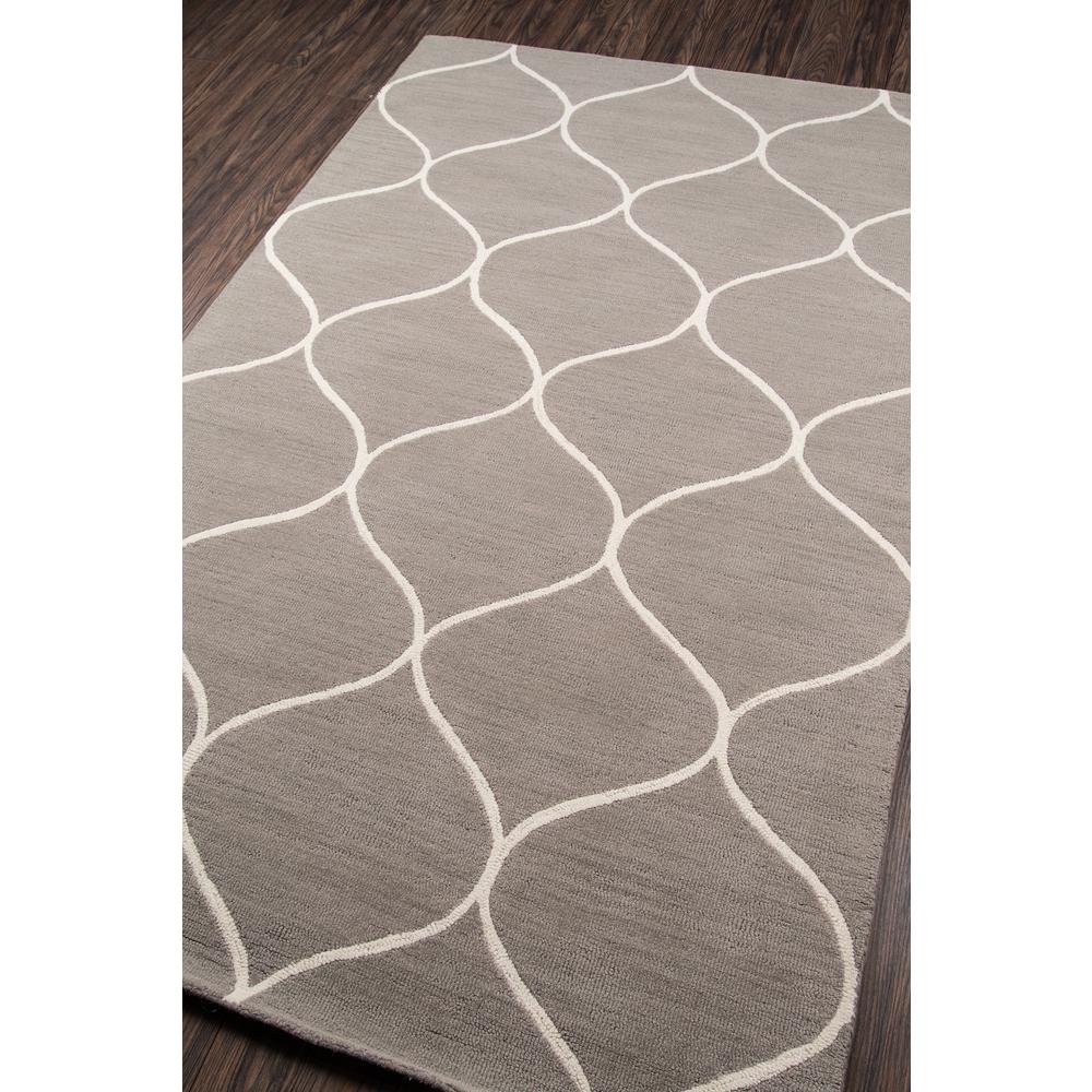 Contemporary Rectangle Area Rug, Grey, 8' X 10'. Picture 2