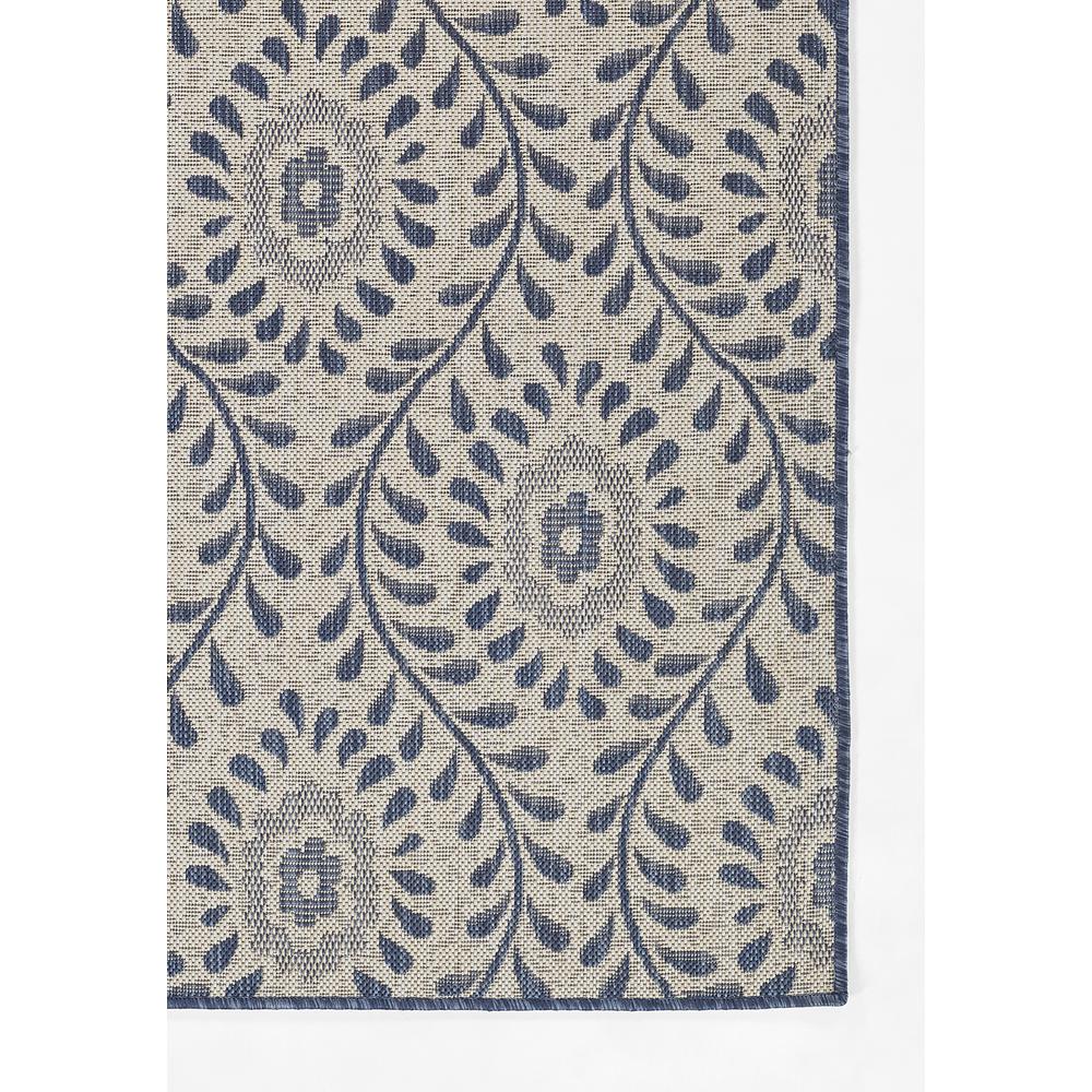 Transitional Rectangle Area Rug, Blue, 5'3" X 7'. Picture 2