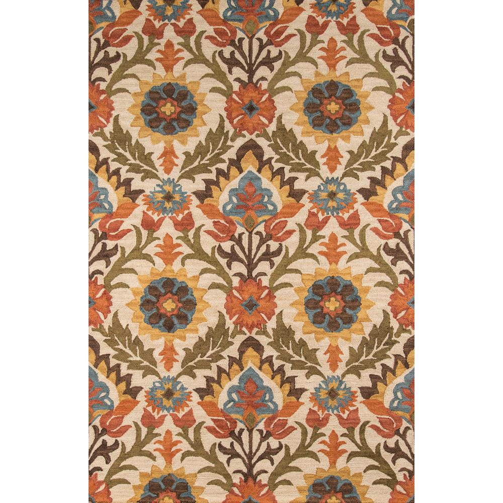 Tangier Area Rug, Gold, 7'6" X 9'6". The main picture.