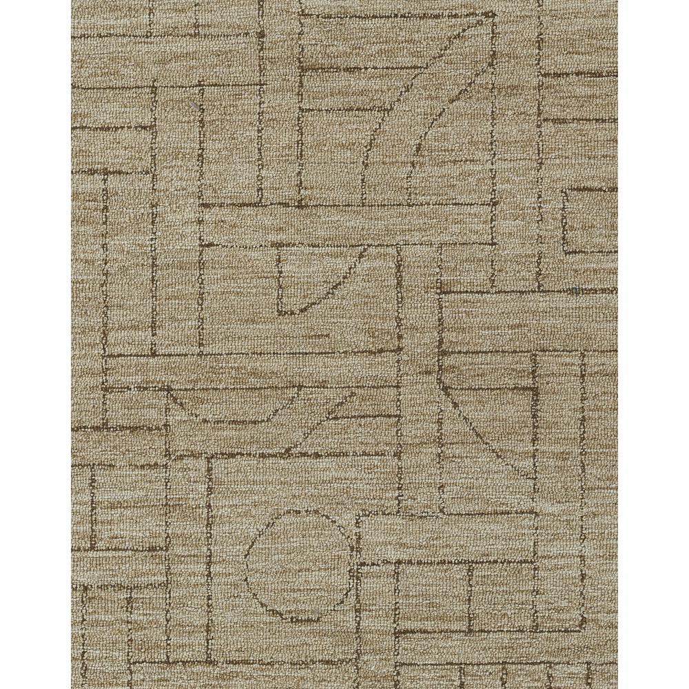 Contemporary Rectangle Area Rug, Natural, 8' X 10'. Picture 6