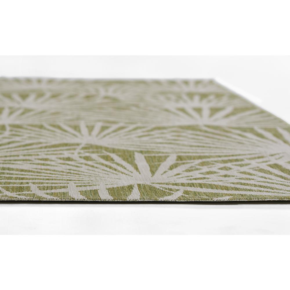 Transitional Rectangle Area Rug, Green, 3'3" X 5'. Picture 6