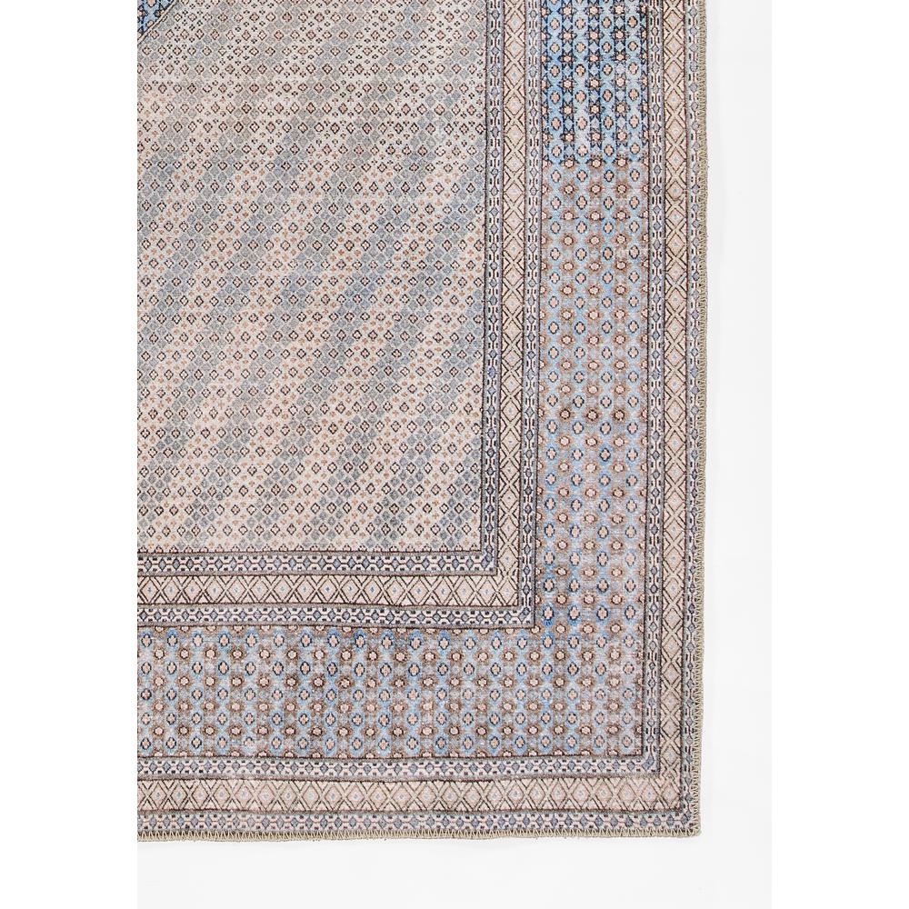 Traditional Rectangle Area Rug, Blue, 5' X 7'6". Picture 2