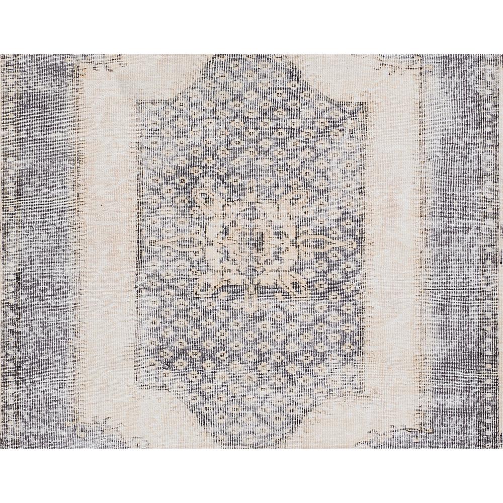 Traditional Rectangle Area Rug, Denim, 5' X 7'6". Picture 7