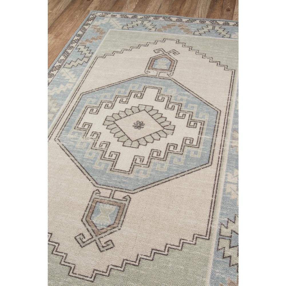 Traditional Rectangle Area Rug, Light Blue, 7'9" X 9'10". Picture 2