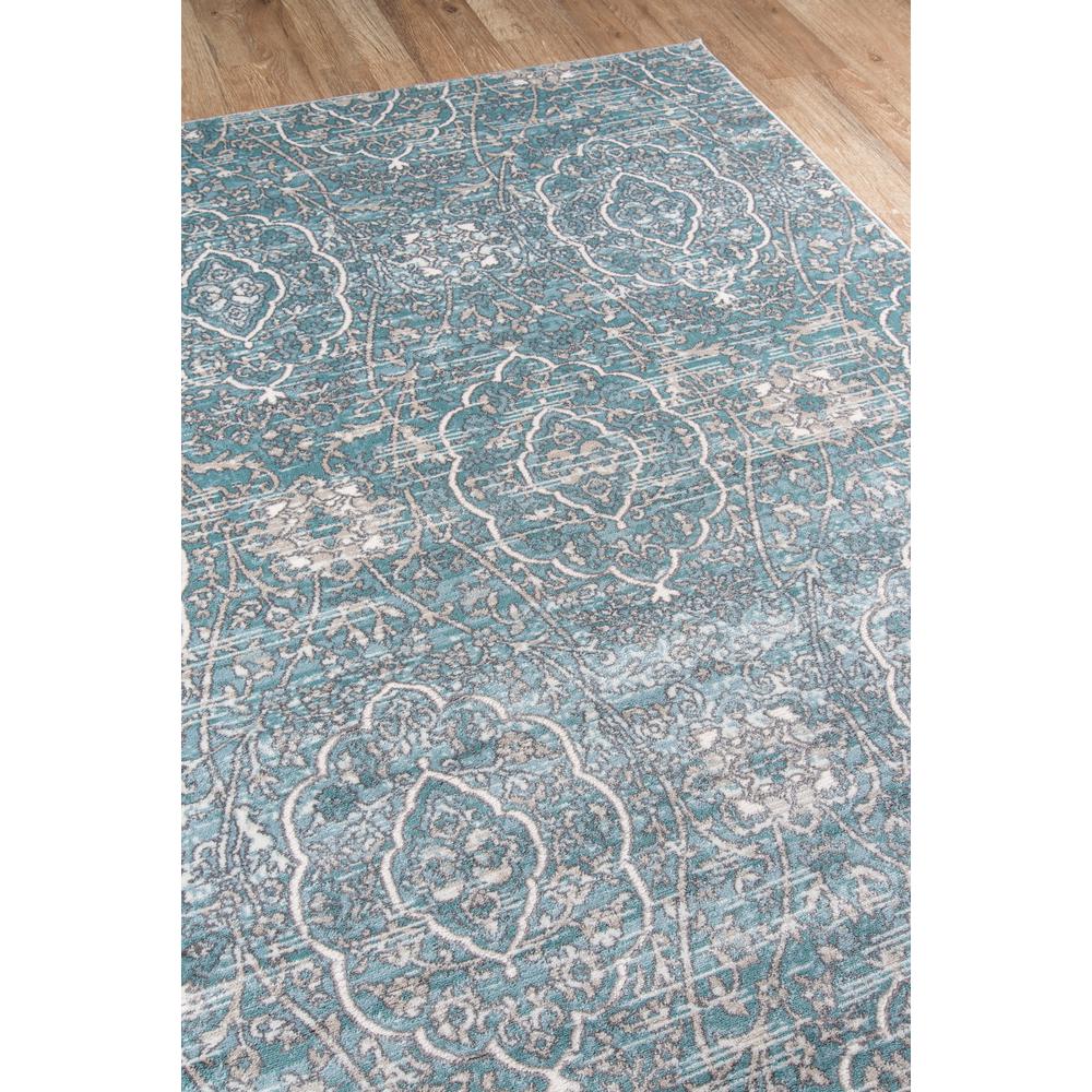 Transitional Rectangle Area Rug, Blue, 9'3" X 12'6". Picture 2