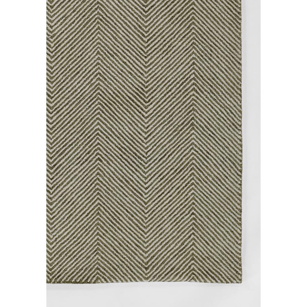 Contemporary Rectangle Area Rug, Green, 9' X 12'. Picture 2