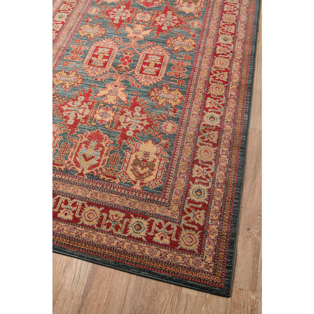 Traditional Rectangle Area Rug, Blue, 9'3" X 12'6". Picture 2