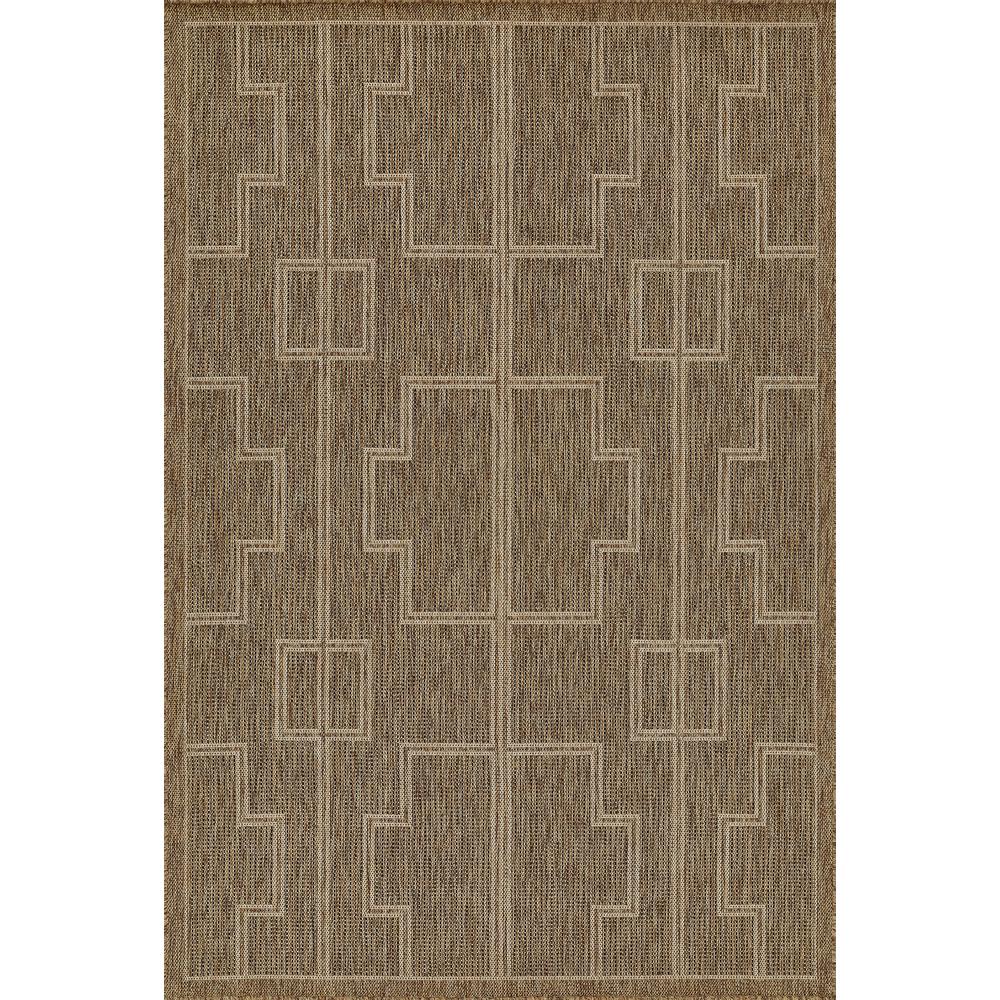 Transitional Rectangle Area Rug, Natural, 6'6" X 9'. Picture 1