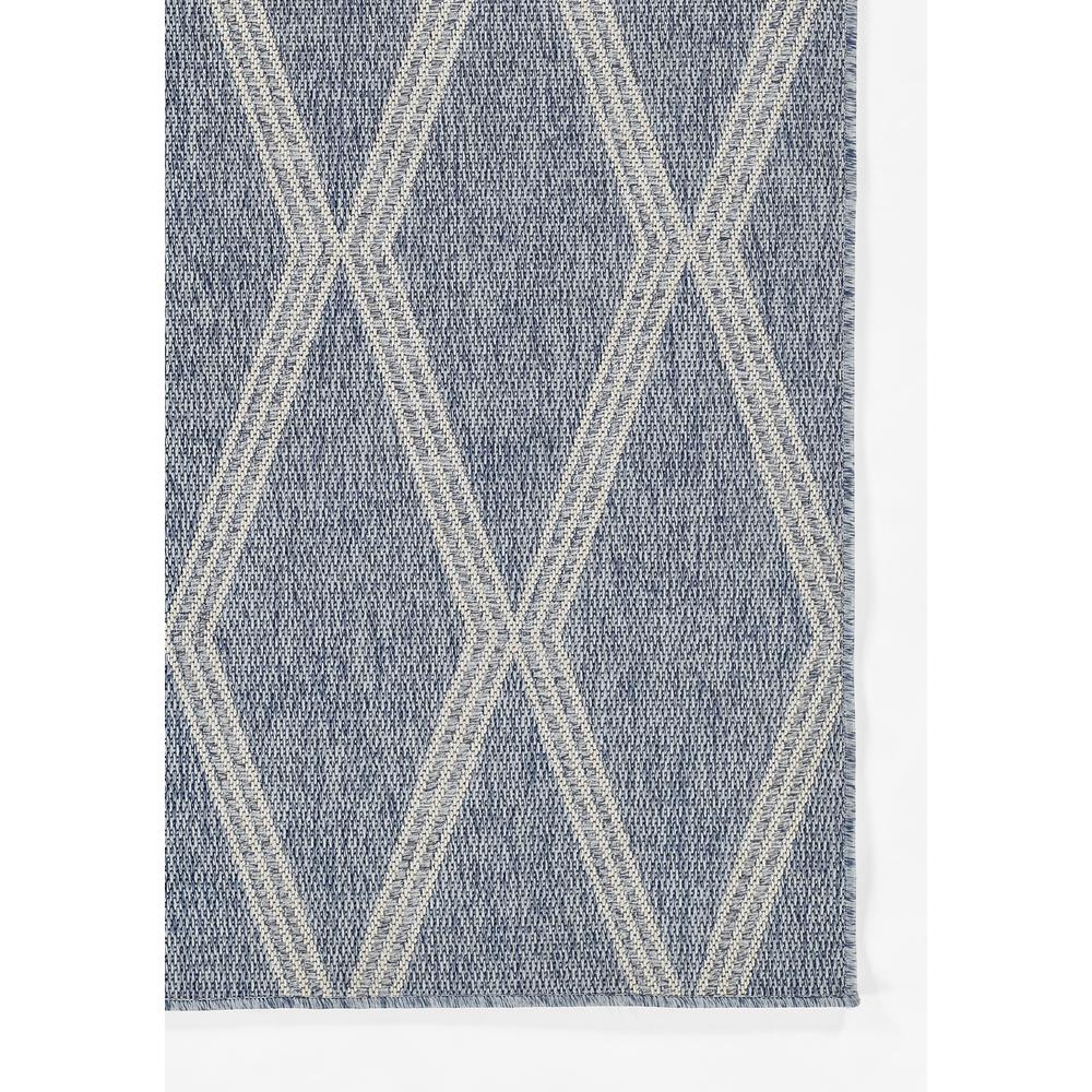 Transitional Rectangle Area Rug, Blue, 6'6" X 9'. Picture 2