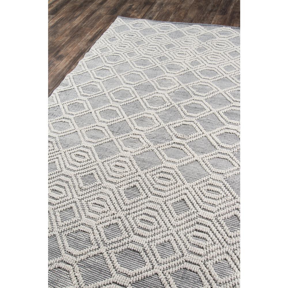 Contemporary Rectangle Area Rug, Grey, 8'9" X 11'9". Picture 2