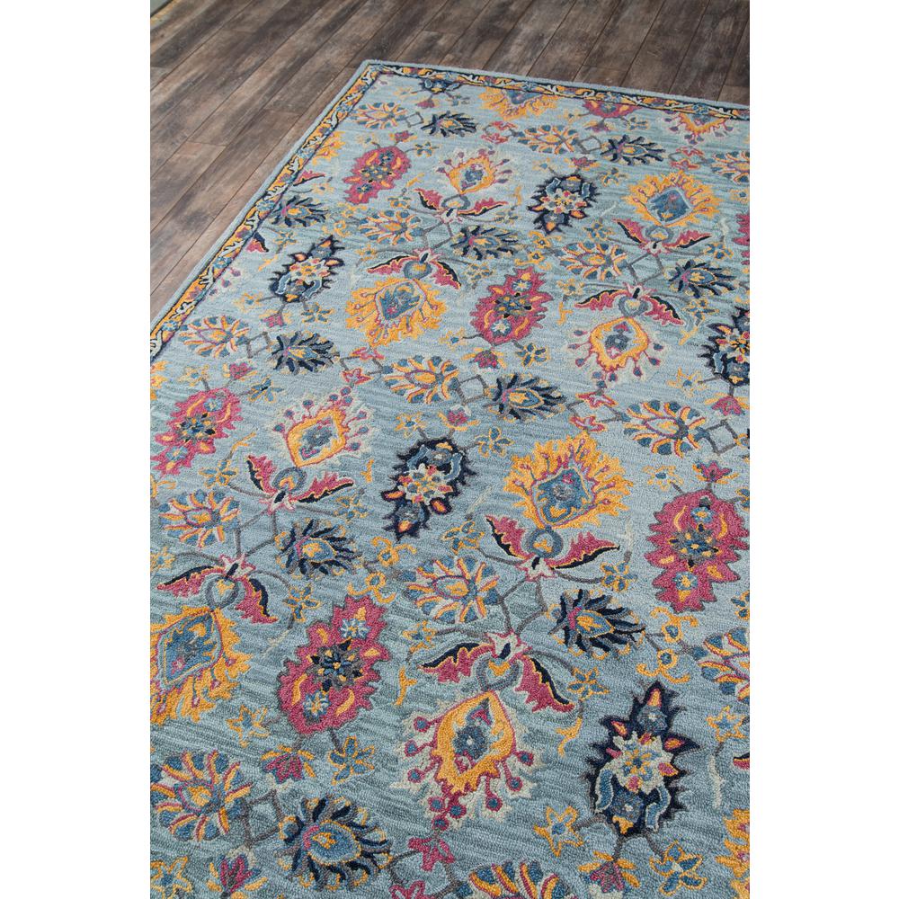 Traditional Rectangle Area Rug, Blue, 8' X 10'. Picture 2