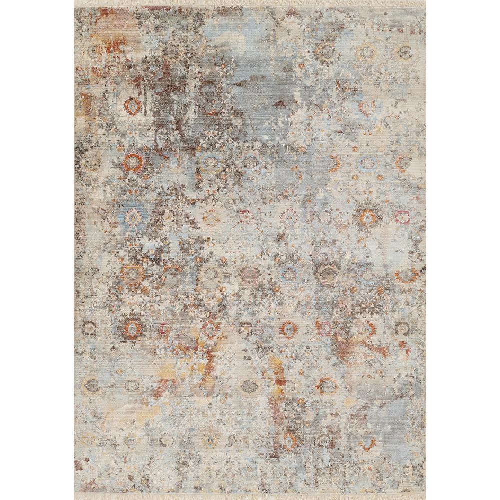Traditional Rectangle Area Rug, Multi, 5' X 7'9". Picture 1