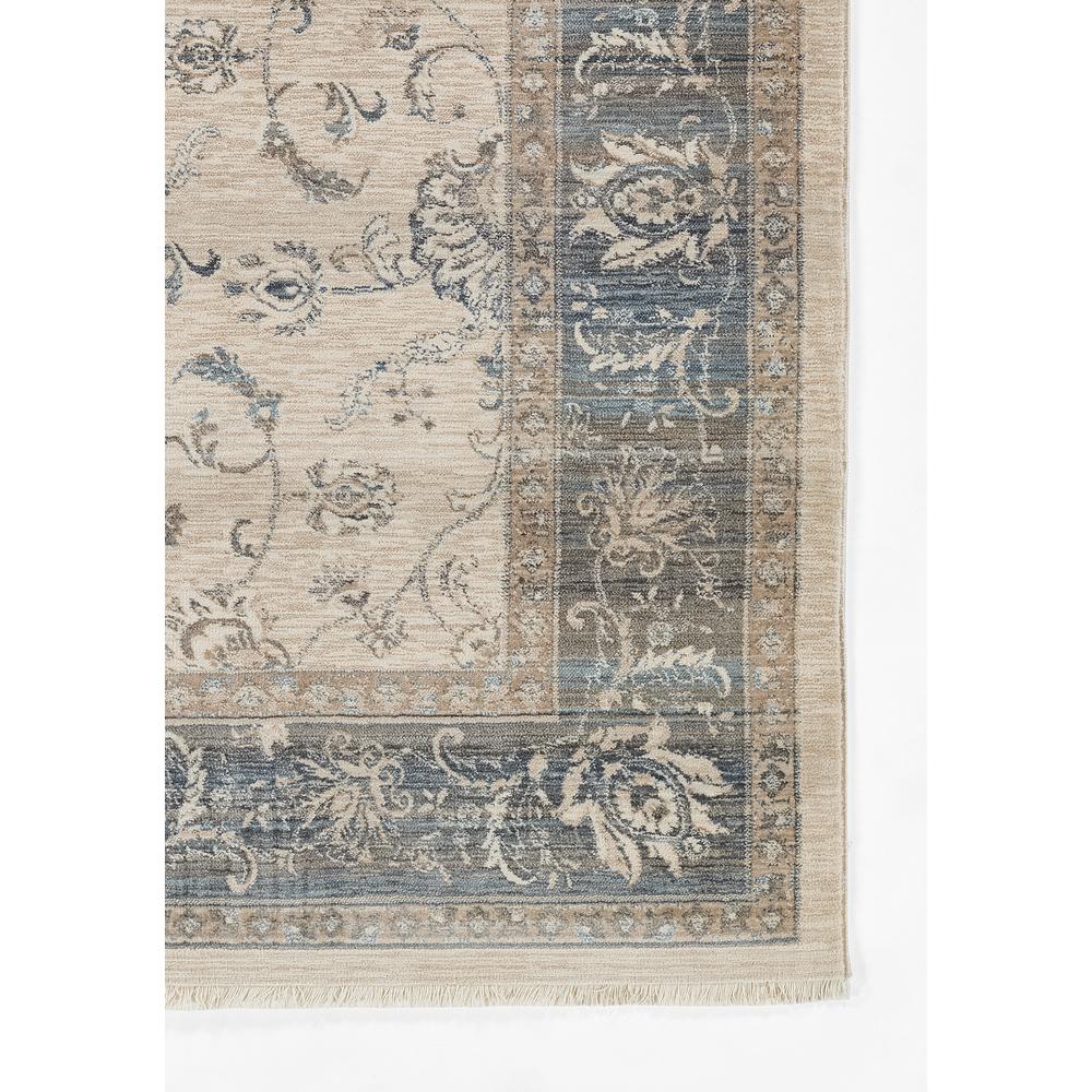 Traditional Rectangle Area Rug, Blue, 5' X 7'9". Picture 2