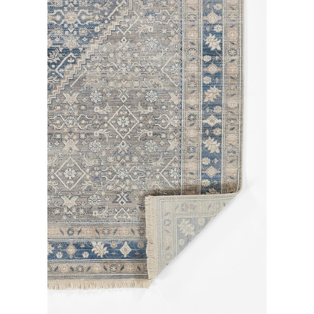 Traditional Rectangle Area Rug, Blue, 5' X 7'9". Picture 7