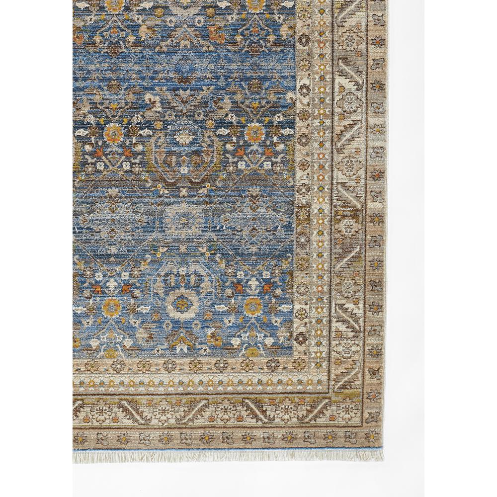 Traditional Rectangle Area Rug, Blue, 5' X 7'9". Picture 2