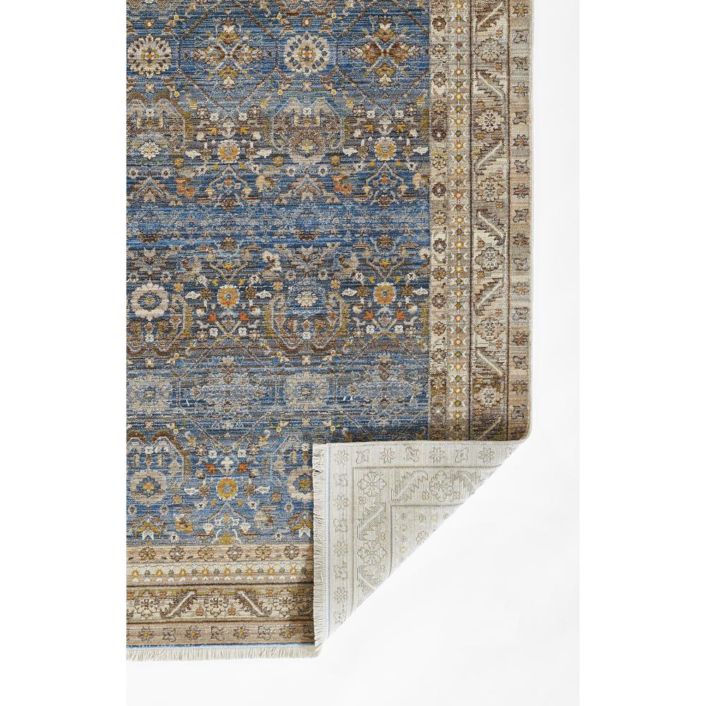 Traditional Rectangle Area Rug, Blue, 5' X 7'9". Picture 3
