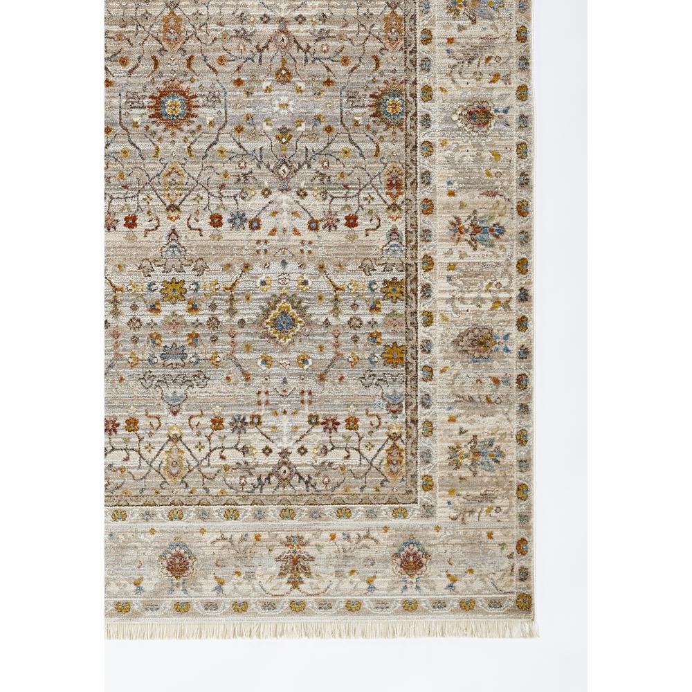 Traditional Rectangle Area Rug, Grey, 5' X 7'9". Picture 2