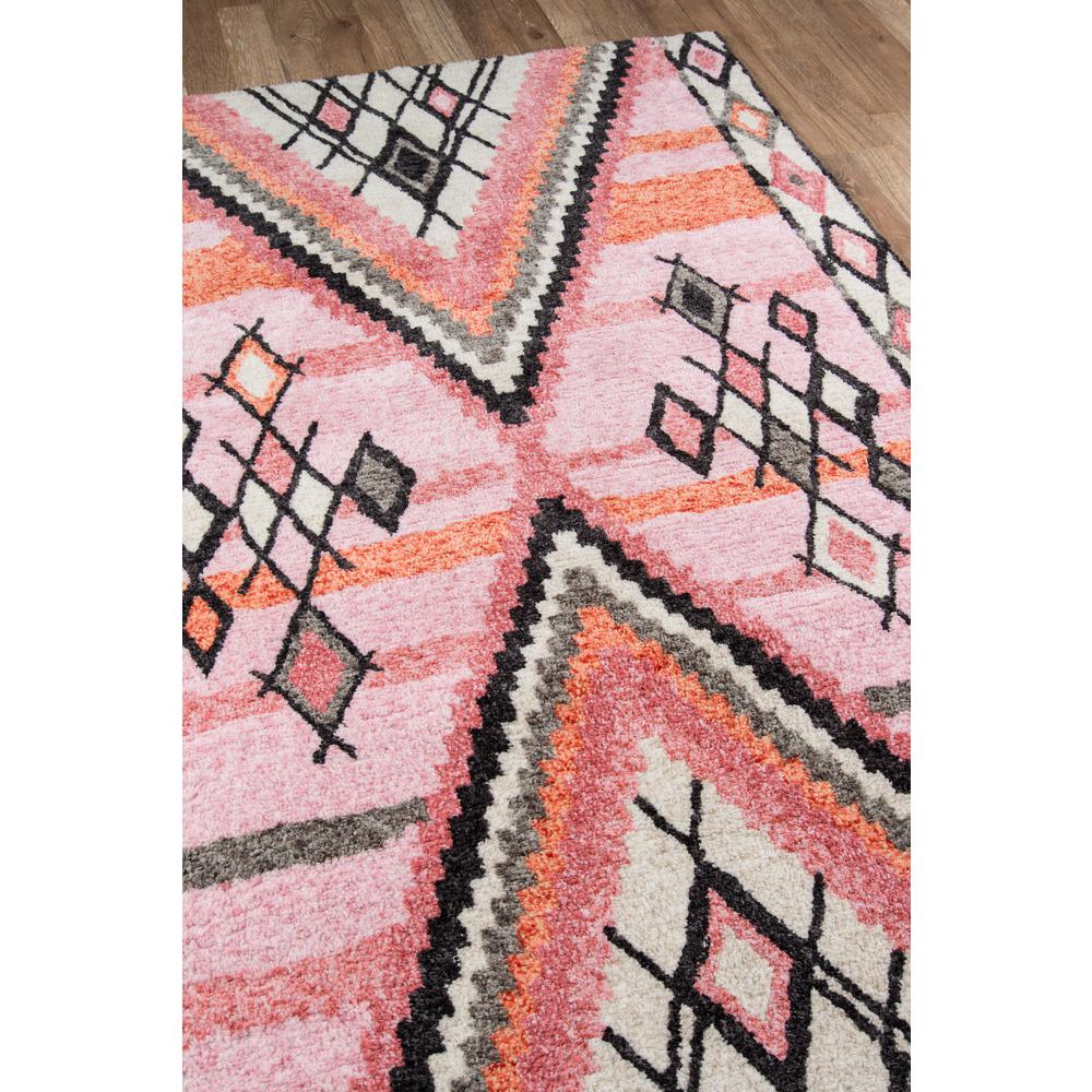 Contemporary Rectangle Area Rug, Pink, 9' X 12'. Picture 2