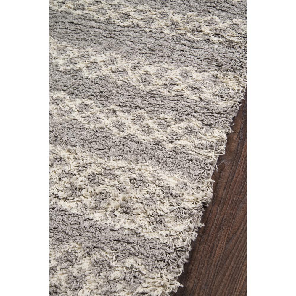 Contemporary Rectangle Area Rug, Grey, 9'3" X 12'6". Picture 2